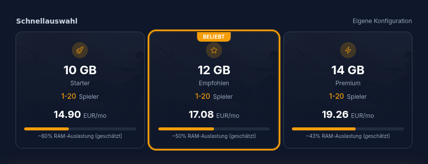 ARK Server bestellen