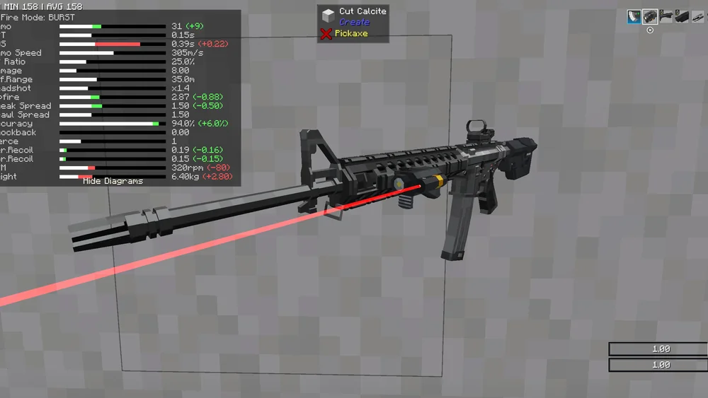 Personnalisation des accessoires d’armes
